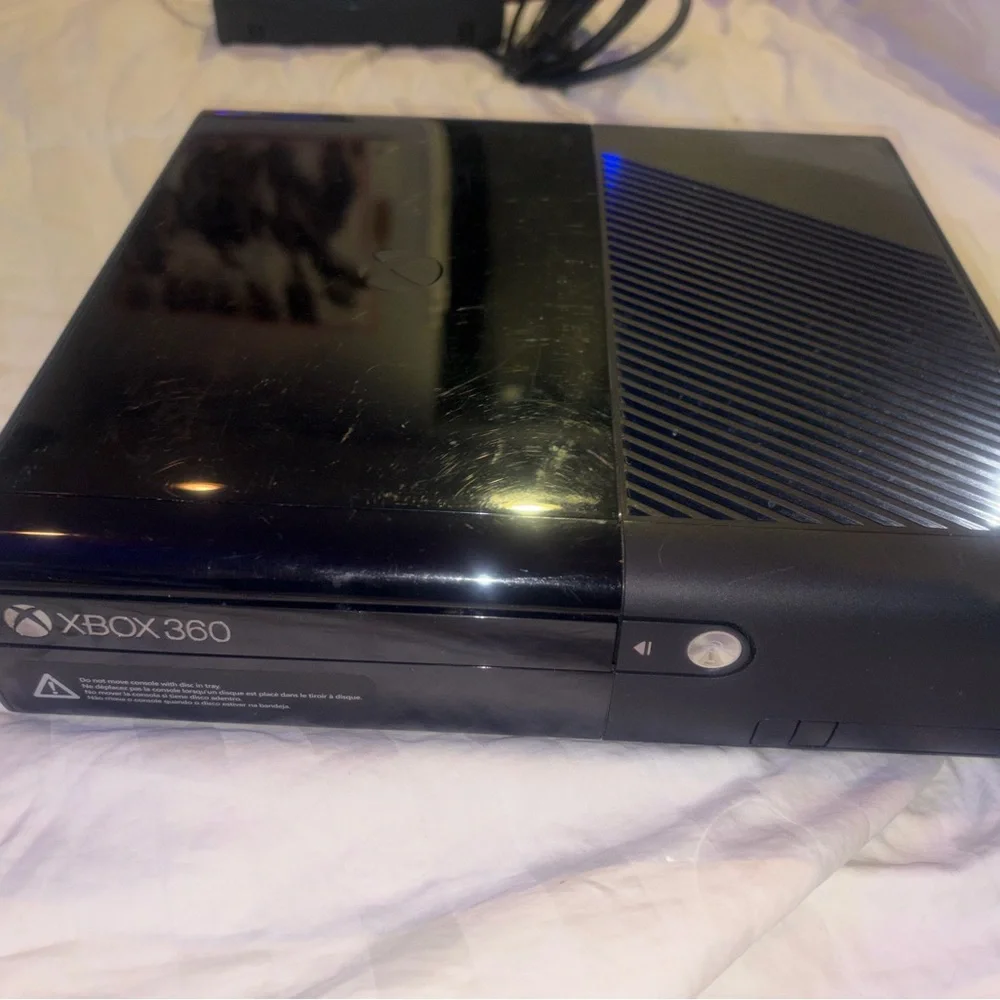 360 Black Console Bundle with Controllers and Games